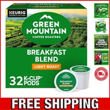 Breakfast Blend Keurig Single-Serve K-Cup Pods, Light Roast Coffee, 32 Count