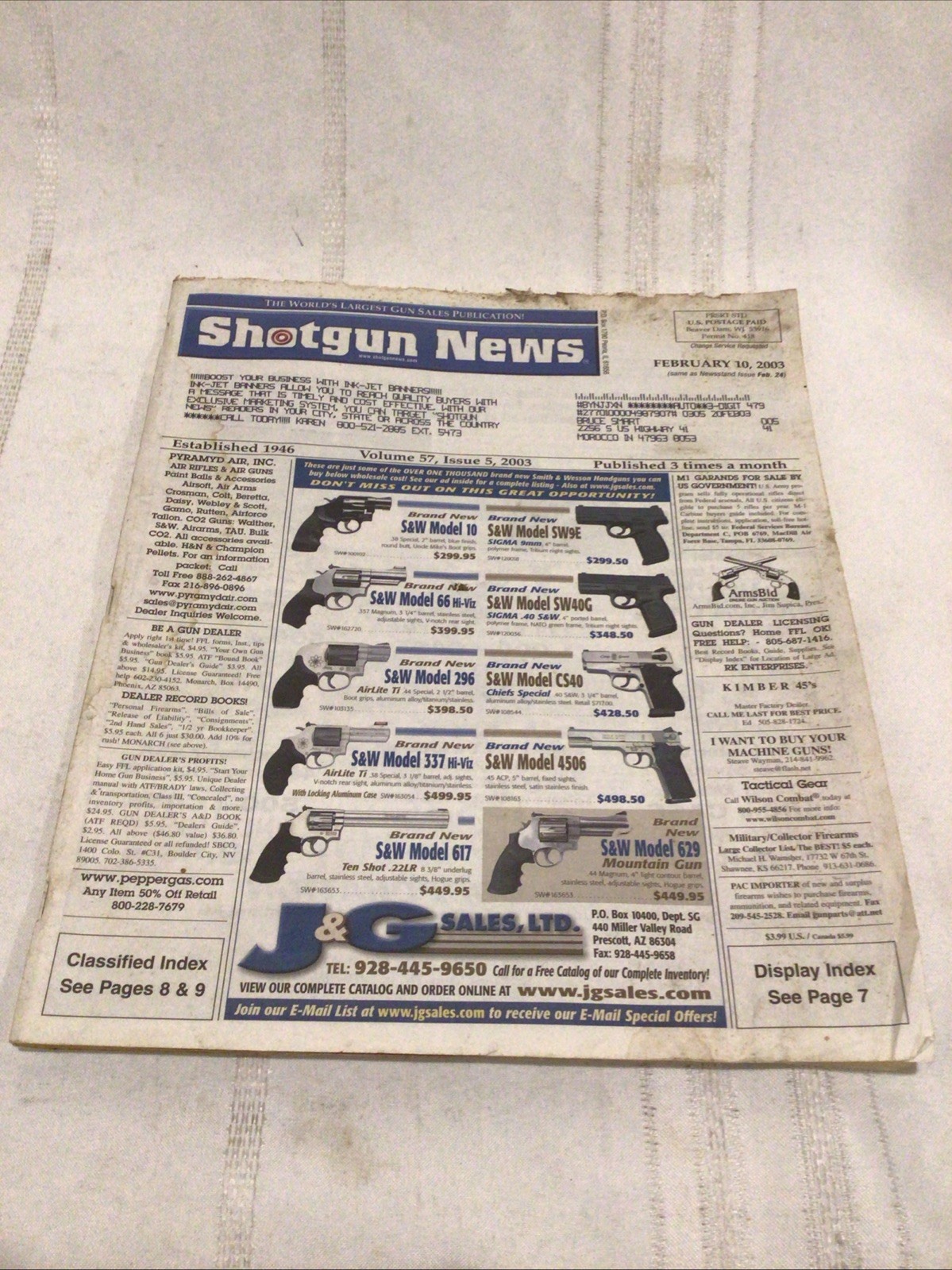 Shotgun News Magazine February 10, 2003