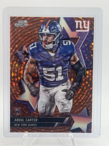 2025 Topps Cosmic Chrome Abdul Carter Base (RAW)
