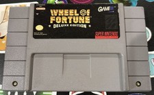 Wheel of Fortune -- Deluxe Edition (Super Nintendo Entertainment System, 1993)