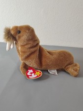 Ty Beanie Baby Paul the Walrus, Birth date february 23, 1999, retired 018-2 