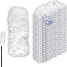 20 Count Disposable Duster Refills Compatible, Heavy Duty Dust Refills