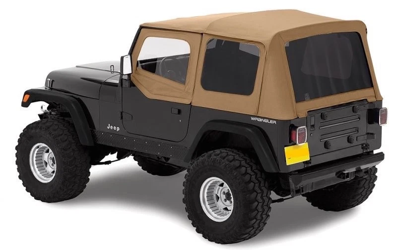 Smittybilt Soft Top w/ Half Door Skins for 1988-1995 Jeep Wrangler