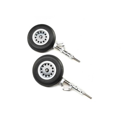 [DE] E-FLITE Main Gear Strut with Wheels: F-4 Phantom II 80mm - EFLG318