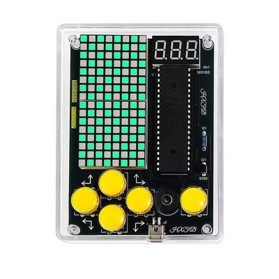 7 Retro Classic Pixel Game Maker DIY Soldering Project Game Console Kit Elect...