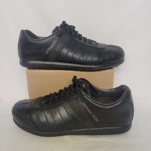 Pelotas XLite Camper Size 42-US 9 Sheepskin Leather Black Lace up Shoes - Picture 2 of 6