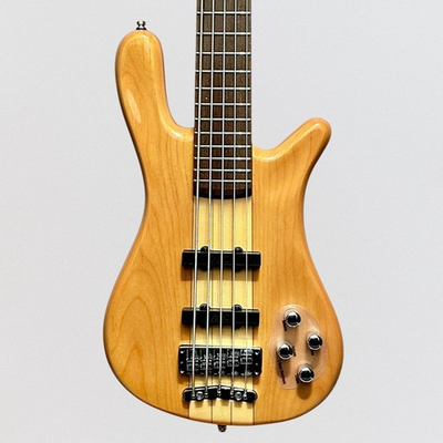 #ad Warwick RockBass Streamer NT 5 String Electric Bass Guitar Natural $884.25