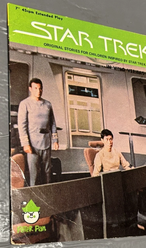 Star Trek: Children's Stories 7” Vinyl EP Record Lot - Vintage Set of 3 - EX Foto 3 de 4