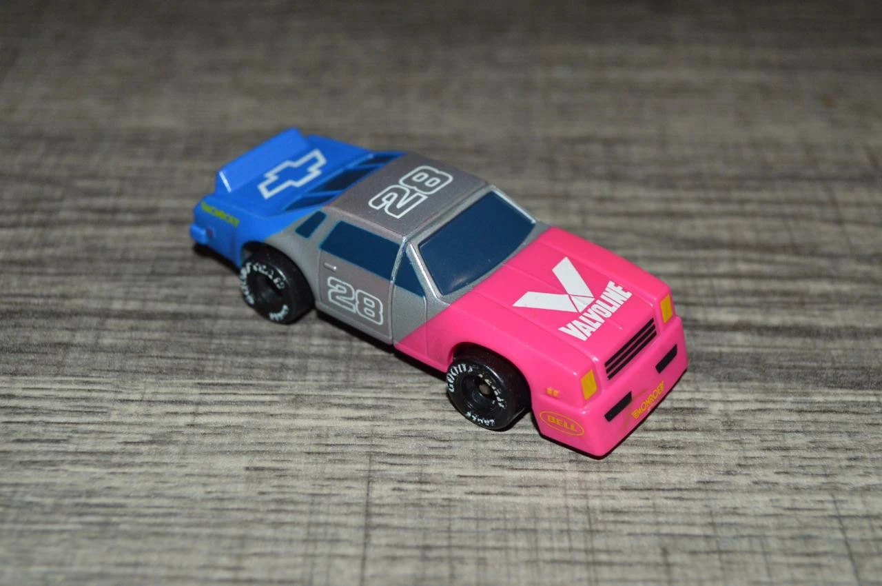  1988 matchbox connectables stock car valvoline nascar brinquedo og vintage 