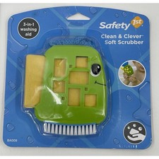 Clean  Clever Soft Scrubber Children Fish Shape Scrubber by Safety 1st New NIP