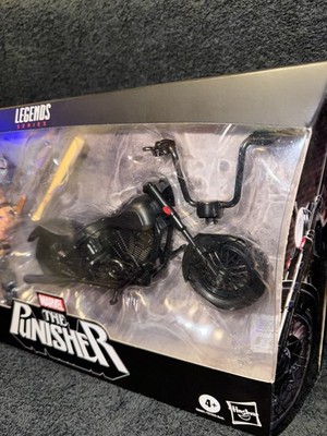 THE PUNISHER Marvel Legends Figure with MOTORCYCLE BOXED SET