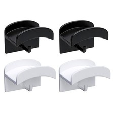 2 Piece Headphone Hanger Hook Display For Office Desk Headset Storage Solution