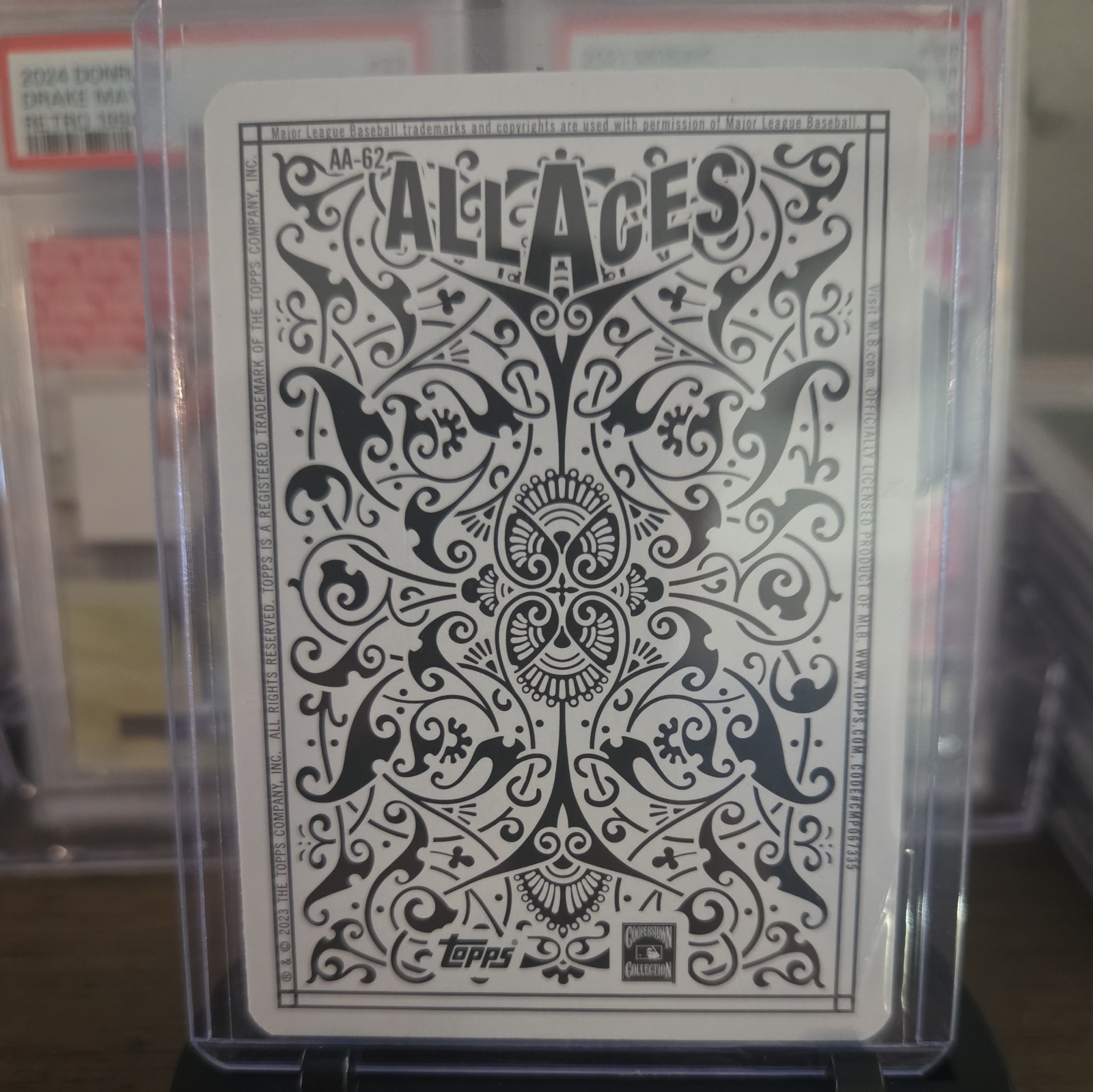 2023 Topps Update All Aces Greg Maddux /299 Black Back Chicago Cubs