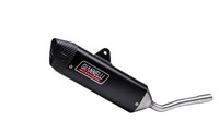 34719HS - Auspufftopf Giannelli Sonic Dark Aluminium Beta RR 50 Enduro/Motard