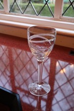 A Superb Large Glass "Aura" Design by Stuart Crystal/Jasper Conran Signed 25cm