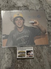 David Pastrnak Autographed Signed 8x10 Boston Bruins Pasta Auto YMSM COA