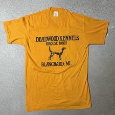 Vintage 70s 80s Shirt Size M Sport-T by Stedman Single Stitch USA Hunting Dog
