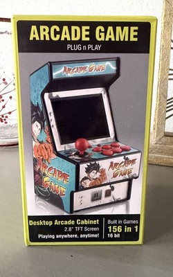 Mini Arcade Machine with 156 Classic Games and 2.8 Inch Color Display