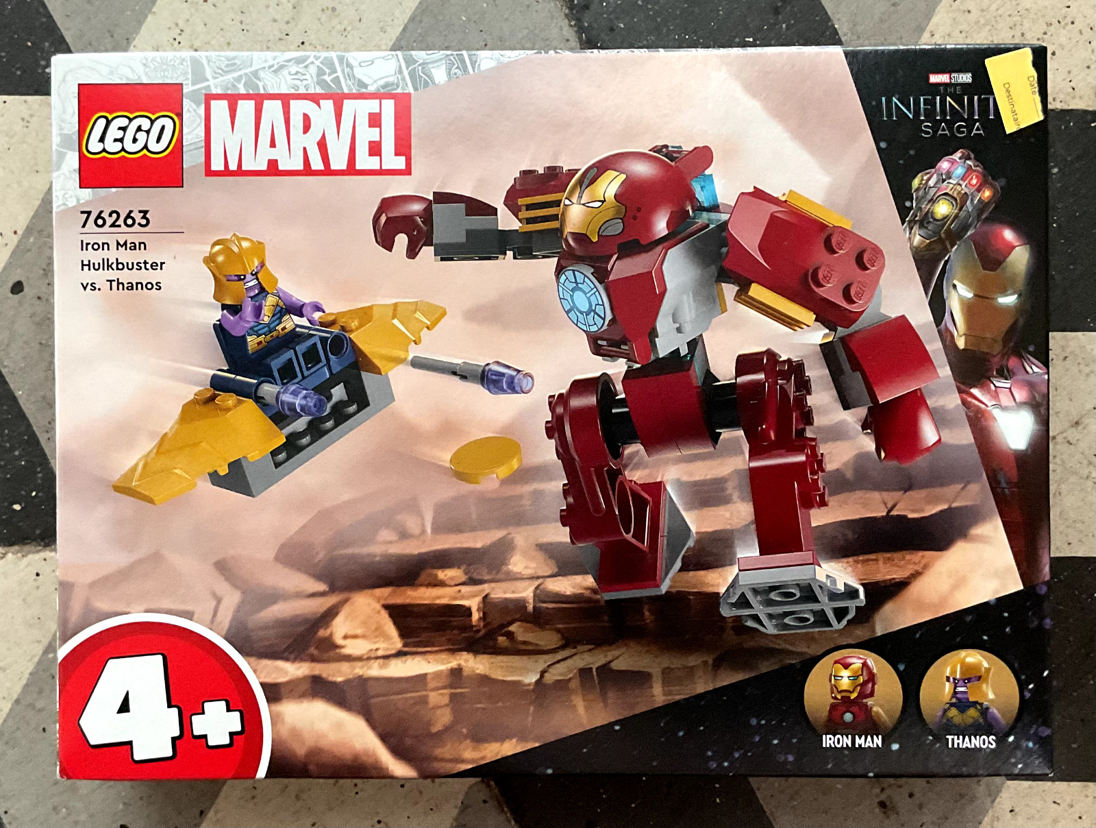 LEGO Marvel Avengers 76263 premier jeu de construction robot Hulkbuster facile dès 4 ans