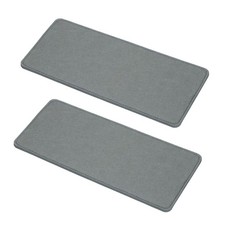 Felt Base Shaper, Bag Bottom Shaper 13 x 6 Inch for Purse 2 Pack, Cement Gray 
