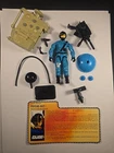 VINTAGE 1991 GIJOE PSYCHE-OUT 100% COMPLETE NR-MT UNBROKEN FILECARD MIC ANTENNA