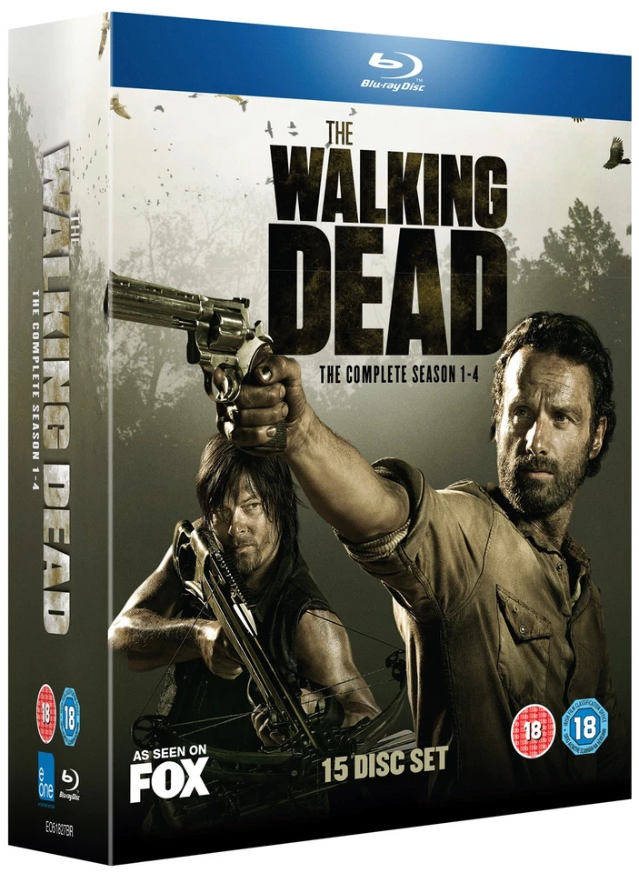 The Walking Dead: The Complete Season 1-4 (Blu-ray) - Image 2 of 2
