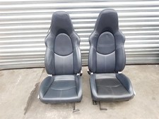 2004-2012 987 PORSCHE BOXSTER PAIR WINGBACK SPORT FRONT SEAT 2 DOOR CONVERTIBLE