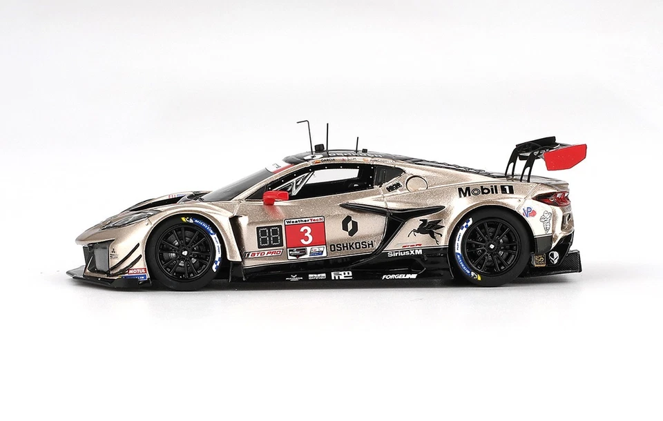 TSM Model 1:43 CHEVROLET CORVETTE Z06 GT3.R 3 PRATT MILLER IMSA 12H SEBRING 2024 - Immagine 4 di 4