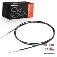 Front Hood Latch Release Cable Without Handle Compatible with Toyota 2004-2010