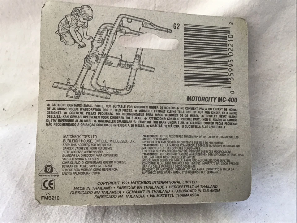 MATCHBOX MB-64 OLDSMOBILE AEROTECH - NARANJA - EN TARJETA Foto 2 de 2