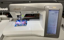 Baby Lock Ellegante (BLG) + Wheeled Carrier + Embroidery Arm - Serviced 10/2025