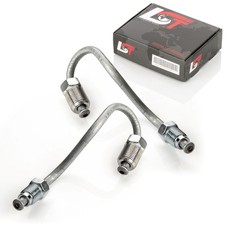 2x Bremsleitung Bremsrohr am Bremsssattel hinten Set für VW Eos 1F Scirocco 137