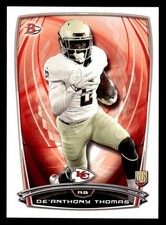 2014 Bowman #38 De'Anthony Thomas Rookies Rookie Card Kansas City Chiefs. rookie card picture