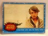 1977 Topps Star Wars Blue Series 1 #26 Horrified Luke Sees H