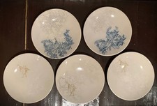 Tichelaar Makkum "Minutes" plates, set of 5 by Jurgen Bey, 2003