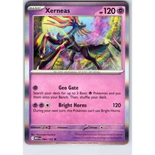 Carta Pokemon Xerneas 64/132 Mega Evoluzione Rara Holo NM TCG Singoli Near Mint