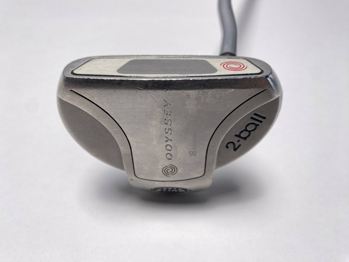 Odyssey White Steel 2-Ball Putter 37