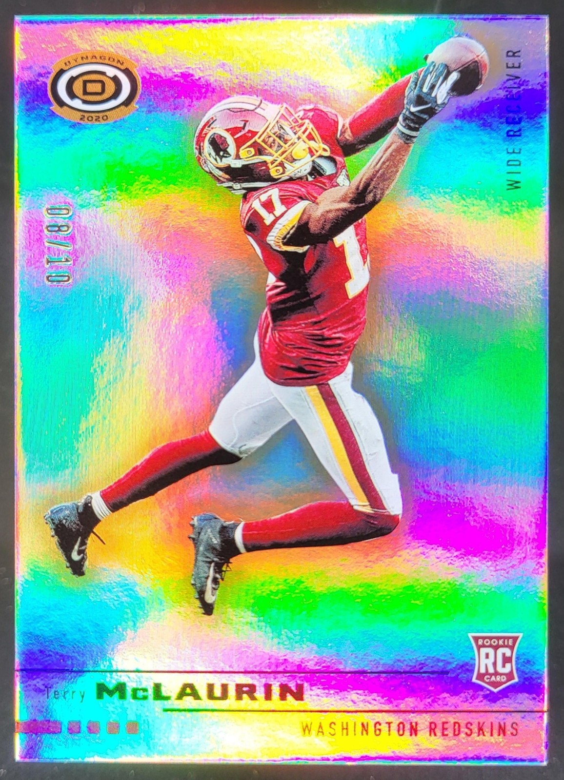 Terry McLaurin Panini Chronicles Dynagon #DY12 Gold