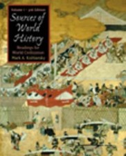 Sources in World History, Volume I - Paperback By Kishlansky, Mark A. - GOOD
