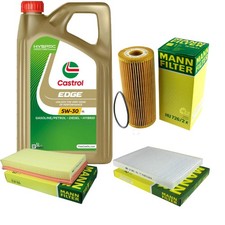 INSPEKTIONSKIT FILTER CASTROL 5L ÖL 5W30 für Skoda Octavia I Combi 1U5 1.9 TDI