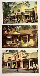3 Postcards Cedar Point Amusement Park Gold.Palace Chuck Wagon Inn Gen. Store