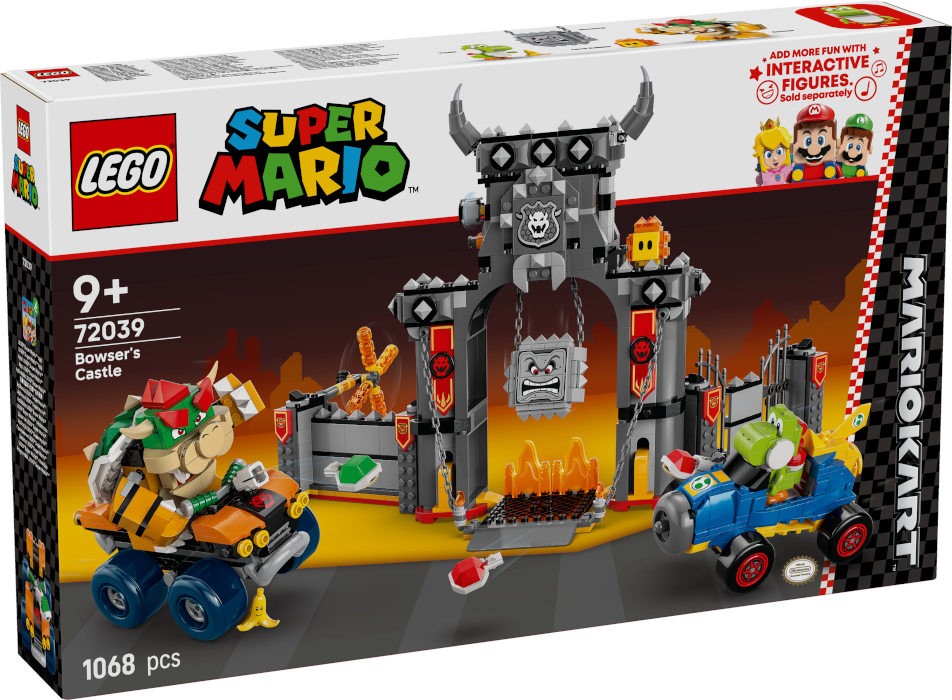 Castello di Bowser LEGO 72039: Offerta Esclusiva Super Mario Kart