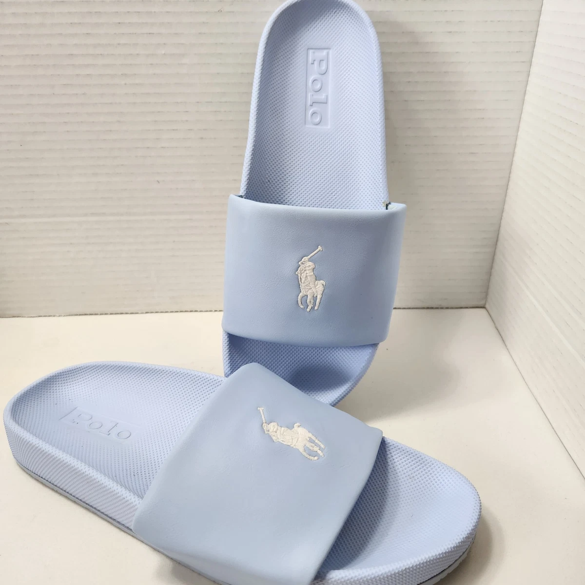 Polo Ralph Lauren M Blue Sandals for Men for sale - eBay