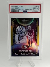 2023 ABSOLUTE STAR GAZING NICK BOSA STAR GAZING-GOLD SPECTRUM /10 PSA-10