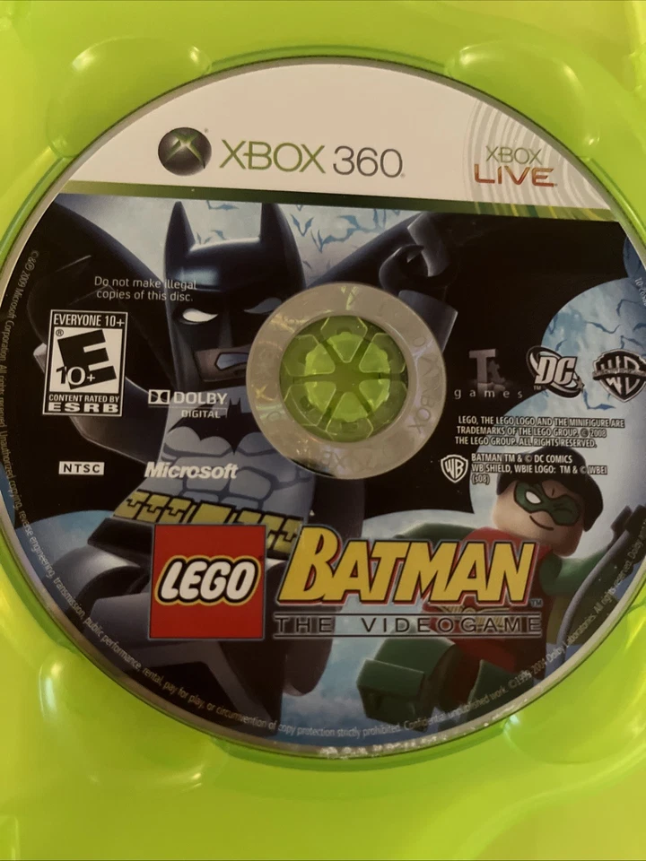 LEGO Batman: The Videogame / Pure (Microsoft Xbox 360, 2009) Great Condition CIB - Image 4 of 4