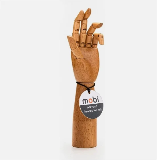Mobi Handy Salt & Pepper Articulated Left Hand Mill / Grinder NEW IN BOX
Opens in a new window or ta