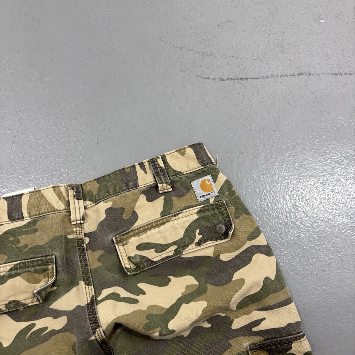パンツ 00s- carhartt camouflage cargo pants CARHARTT DUCK CARGO PANT