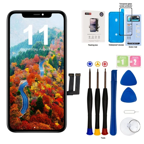 for iPhone 11 LCD Screen Replacement 6.1 Inch Frame Assembly LCD Display and ...