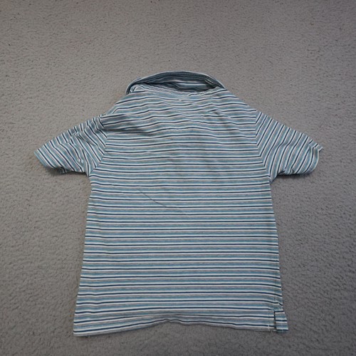 Johnnie-O Polo Shirt Boys 6 Grady Bondi Surf Spandex Stripe Golf Preppy Casual - Picture 3 of 11
