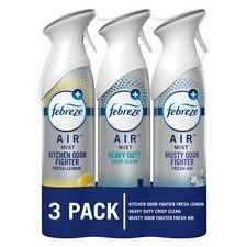 febreze Air Freshener Spray, Odor-Fighting Room Spray Heavy Duty Bundle 3 Count